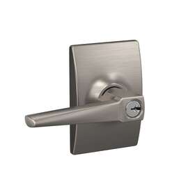 Mc-7174333 Schlage F51a Elr 619 Cen Eller Lever With Century Trim Keyed Entry Lock Nickel