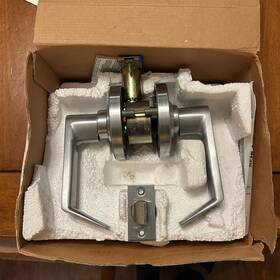 P509-818 Schlage Commercial Passage Lever Door Handle Knob
