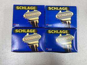 P515-197 Schlage Lot Of 4 New Oem Gold Privacy Locking Latch/handle F-series