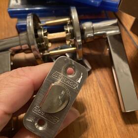 Wc900passsc Schlage Heavy Duty Commercial Passage Lever Grade 2 Handle Hall And Closet Satin Chrome