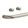 Sdbr011-bn-r Delta Simplicity Handle With Knobs For Sliding Shower 885785059876