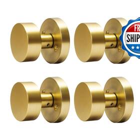Senharvest B0cnsxy2jg Gold Dummy Door Knobs Interior -for Satin Brass Suitable