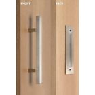 Sh-fps-s-01 Strongar Contemporary Brushed Satin Square Door Handle