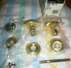 5050-030-fd Shape Baldwin Door Egg Bath Nos Knob Set Bed Brass Oval