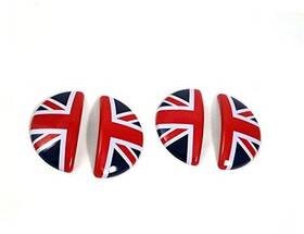 Sl-id60-r Shine Long Electronic Co. Union Jack Sticker Cover For Cooper Mk2 R60 Interior Door Handle