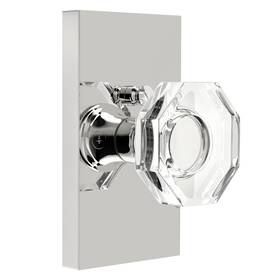 Shiny Handles 639395278994 Crystal Door Knob Interior Polished Chrome Privacy Glass Knobs For Bedro