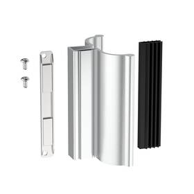 Sdh3in01 Shuisen 3-3/4 Inch Bright Chrome Frameless Shower Door Handle With Metal
