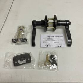 Hlk1403u10b Signature Hardware 8940318/hlk1403u10b Closed Scroll Lever Privacy Door Lock Oil Rubbed Bronze