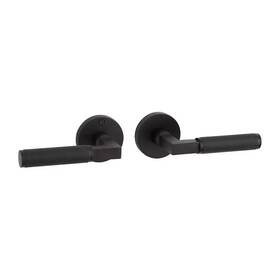 Eh.ro.2625.30.r.abs Signature Hardware Nb Satcher Straight Knurled Passage Door Set Right Hand- Mb