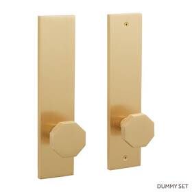 Signature Hardware Eh.ssqtb.3075.42.l/r.sbs Ambrus Solid Brass Dummy Entrance
