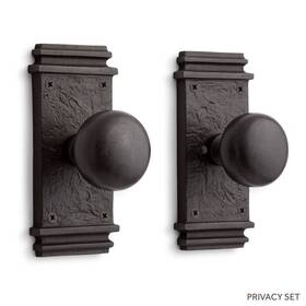 Priv-latch28-234-db Signature Hardware Privacy 2-3/4 Inch Latch Set 28 Degree