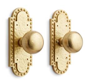 Sh552147sb Signature Hardware Roman Brass Privacy Door Knob With Spring Assist