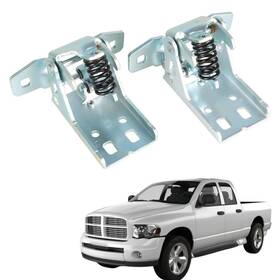 Tr-96-ss Silscvtt 2 Pcs Silver Steel Left And Right Side Front Upper Door Hinge Replacement For