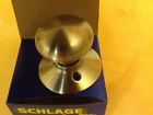 F170ply619 Single Dummy Satin Plymouth Schlage Knob Door Nickel