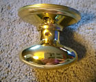 F170vsie605r Single Gold Shiny Knob Oval Lot 3 Dummy Door Brass Schlage