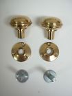 7001177 Small Door Dummy Sized Brass Knobs.