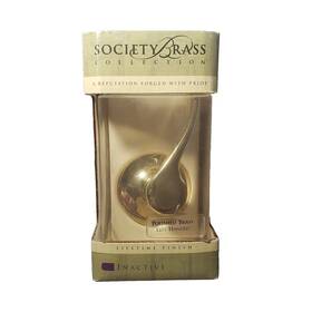 97420-002 Society Brass Kwikset Collection Pembroke Passage Door Lever 742 Lh 3