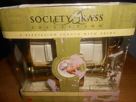 97430-008 Society Brass Collection -lifetime Entry Lever Polished Finish #97430-008