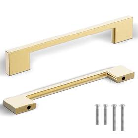 Sh3229-128-nsg-5 Southern Hills 5 Pack Gold Cabinet Pulls Inch/128 Mm - Heavy-duty Premium B