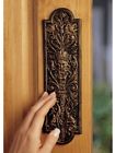 Sp626 Design Toscano Gold Tone Finish Greenman Entry Door Push Plate