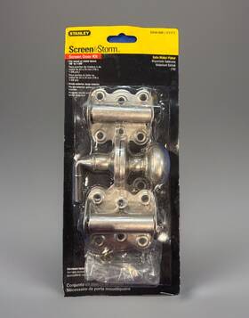 16-2419 Stanley 033923080170 Hardware Satin Nickel Screen Door Set Storm V1771 New