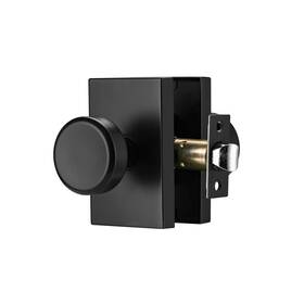 Starpy 794969793935 Black Door Knobs Interior Handles For Hall Heavy Duty Knob Lev