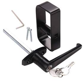 Startfine 791262194797 4 Inch L-handle Lock Kit Shed Door With Samed Keys And Screws For