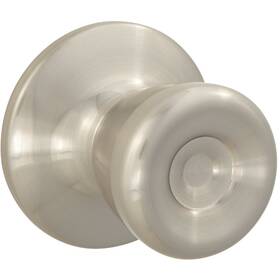 Trx230b Steel Pro 009326206981 Brush Nickel Hall And Closet Door Knob