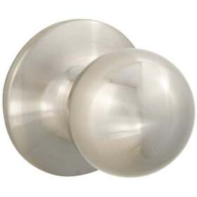 6872bn-ps Steel Pro Brushed Nickel Hall And Closet Door Knob Cp Pack Of 24