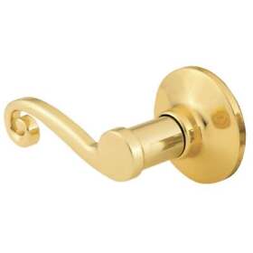830pb-dmy-lh Steel Pro Polished Brass Left-hand Dummy Door Lever Cp Pack Of 24