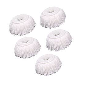 Strendier 792966335738 5 Pcs Microfiber Replacement Mop Head Spin 5-pack Micro