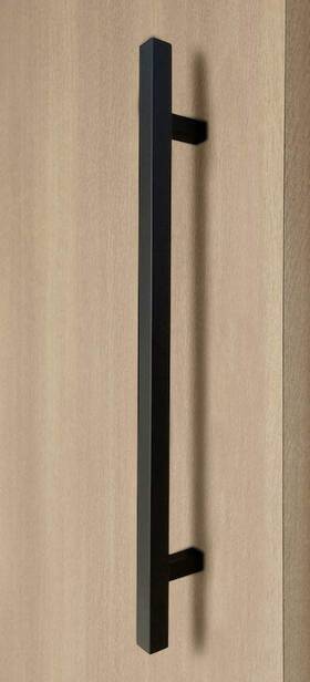 Strongar 716878072963 24 Modern 1 X Square Shape Ladder Pull Handle /push- Stai