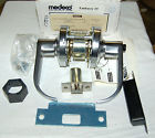 20aaa381 Sub-assembled Set 0005 Privacy Medeco Satin Chrome Lever Door Embassy