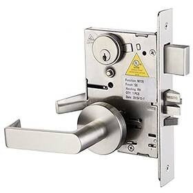 Sumbin 780317436050 Commercial Heavy Duty Mortise Lock Handle Set For Entrance/office Front Door F20
