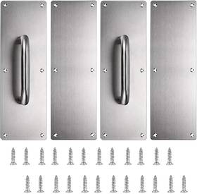Ulsmc00398 Sumnacon 2 Set 12 Inch Stainess Steel Door Handle Pull And Push Plate - Heavy Duty Gate