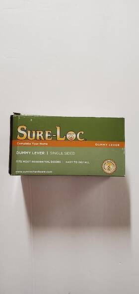Cd100-15 Sure-loc 802842114064 Single Sided Dummy Lever Satin Nickel Finish Cedar