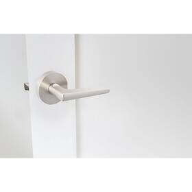 Bs100-rd Sure-loc 802842122793 Hardware 15 Basel Round Dummy Lever Satin Nickel