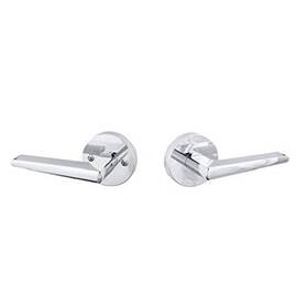 Bs101-rd Sure-loc 802842122885 Hardware 26 Basel Round Passage 2-1/2 Inch Rose 4-11/16 Lever Length
