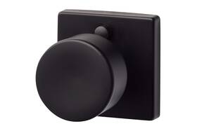 Bg102-sq Sure-loc 802842899039 Hardware Fbl Bergen Square Privacy Knobset Flat Black