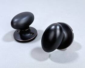 Ar10111p Sure-loc Arapaho Passage Doorknob Set With Round Rose - Vintage Bronze