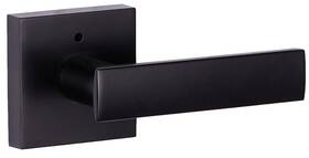 Ct102-fbl Sure-loc Ct102 Cortina Privacy Door Lever Set - Black
