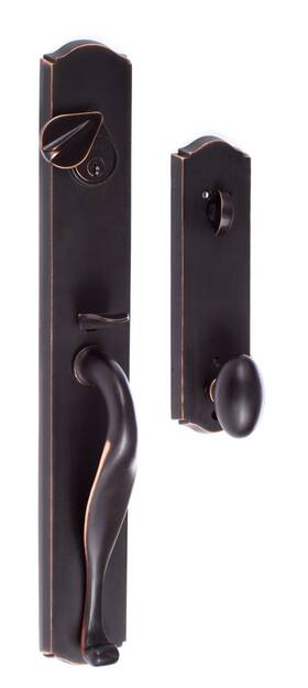 Ws500-sr Sure-loc Wasatch Grip By Dummy Handleset - Bronze