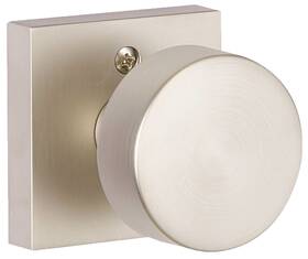 Zh100-sq Sure-loc Zurich Non-turning One-sided Dummy Door Knob - Nickel