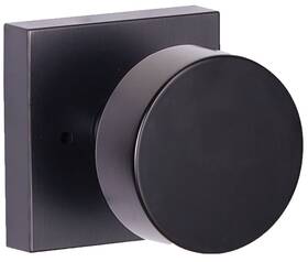 Zh102-sq Sure-loc Zurich Privacy Door Knob Set - Black