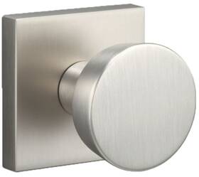 Zt100-sq Sure-loc Zermatt Non-turning One-sided Dummy Door Knob - Nickel