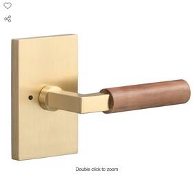 Lv102sb Sureloc Wb Ridgecrest Mountain Collection Levanto Privacy Rosette Satin Brass Door Knob