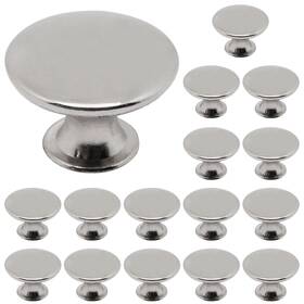Swzhai0311-014 Swzhai 16 Pcs Brushed Nickel Cabinet Knobs Silver Dresser Knob Kitchen Drawer