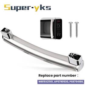 Wb15x21101 Sy Upgraded Microwave Door Handle For Ge Ap5790530 Ps8754188