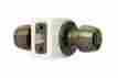 T8810 Defiant Brandywine Antique Vintage Brass Privacy Door Lock Knob Hardware Pair Set 50134 88101
