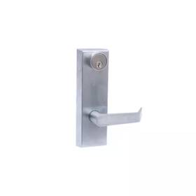 Taco 445014337309 Brushed Chrome Entry Escutcheon Lever Trim For Panic Devices